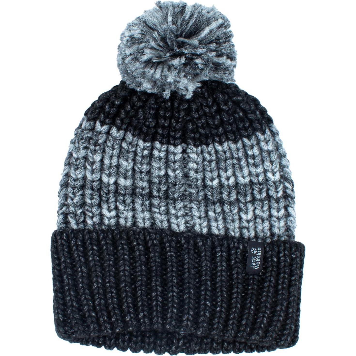 Jack Wolfskin, Mütze, Naha Hopewell Rock Cap Beanie Winter Mütze, Grau