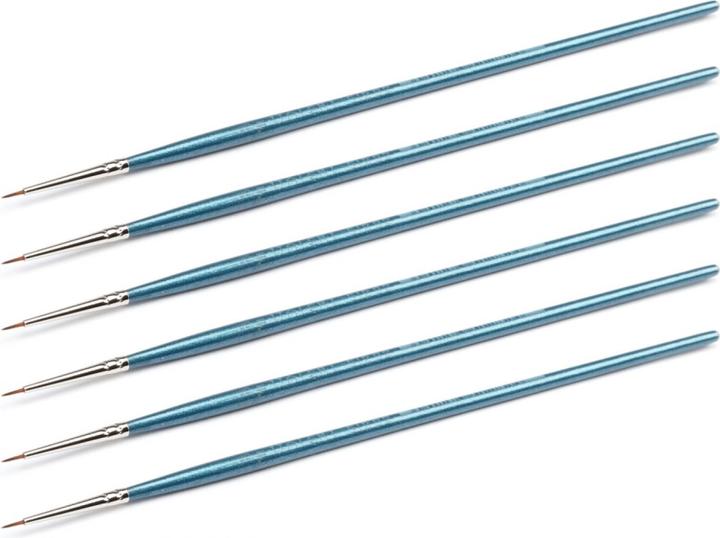 Italeri IT Round Brush 0/5 Synthetic Hair Brown (1)