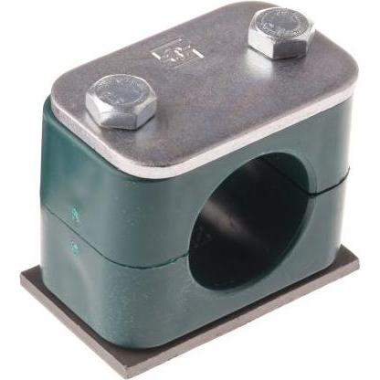 Rs Pro Einfach Rohrklemme für Rohraussen-ø 25mm, 1. (Montagehalterung), Elektronikzubehör + Gehäuse