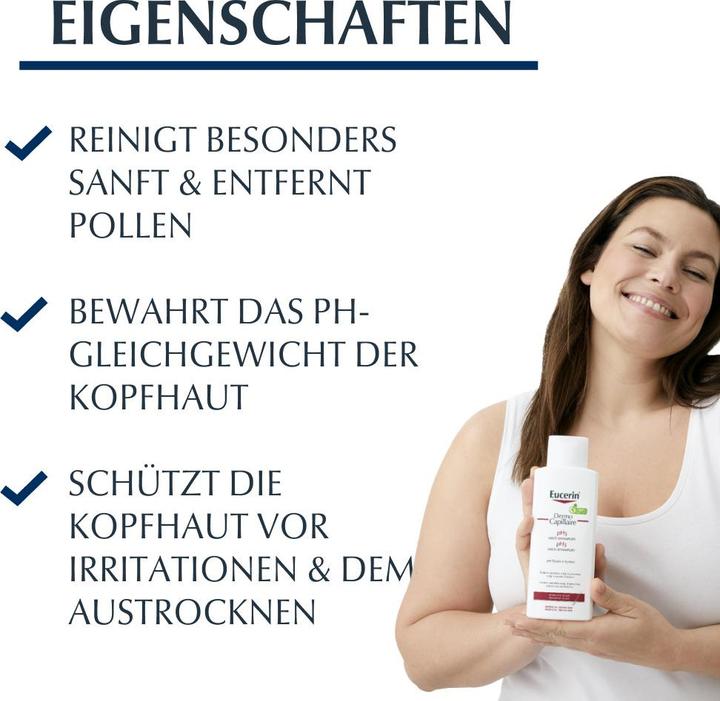 Actual product image Eucerin DermoCapillaire (250 ml, Liquid shampoo)