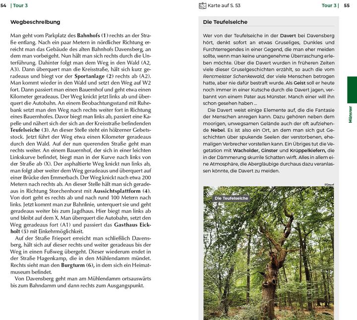 Produktbild Wanderführer Münsterland : 30 Wanderungen (Deutsch, Roland Föll, 2021)