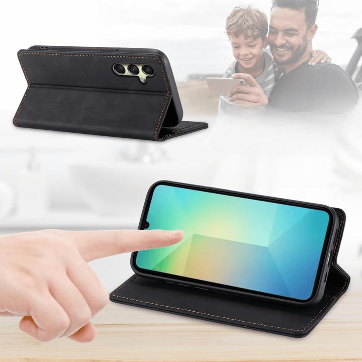 Immagine prodotto Cover-Discount Galaxy A26 5G - Flip Case mit RFID Blocker (Samsung Galaxy A26)