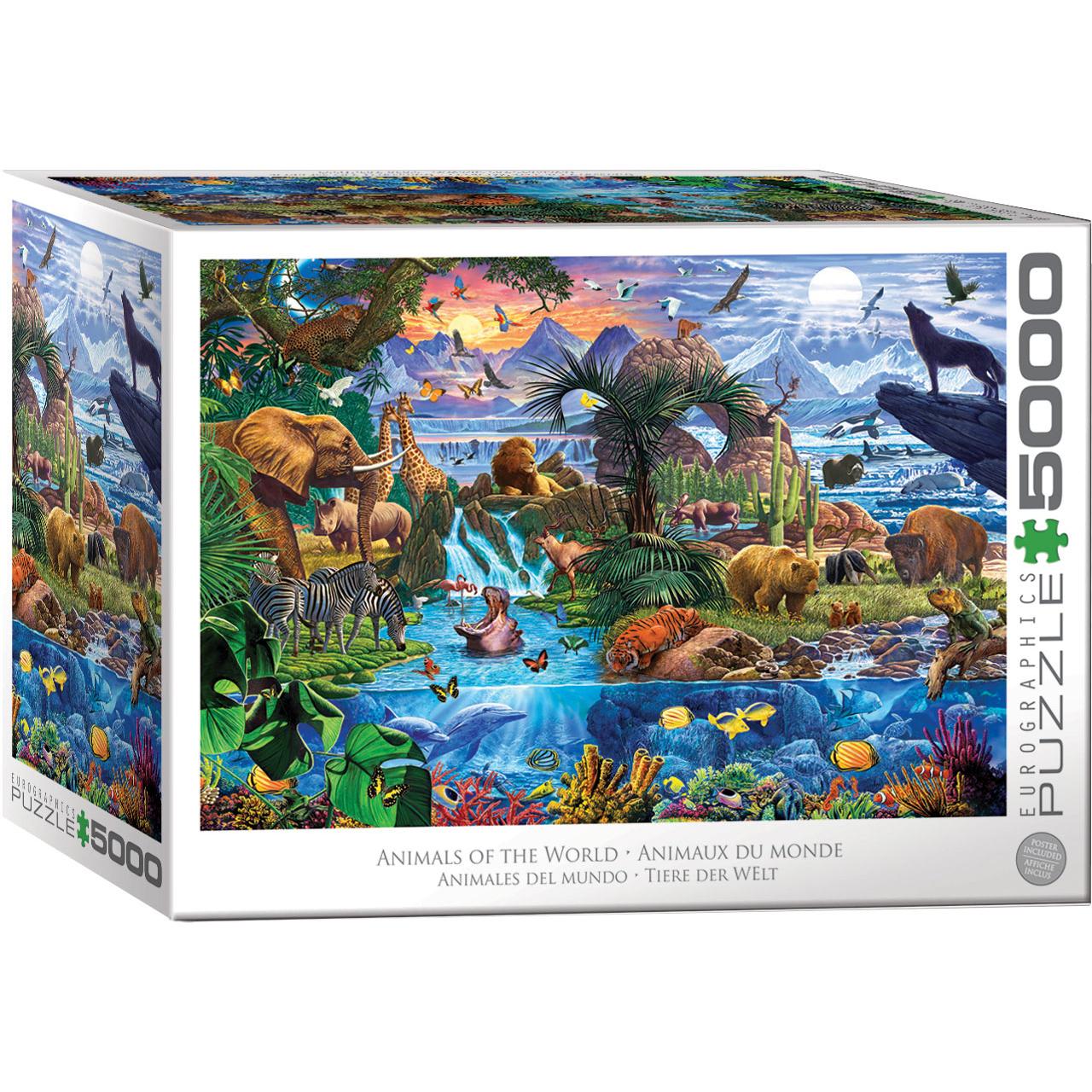 Eurographics Tiere der Welt (5000 Teile)