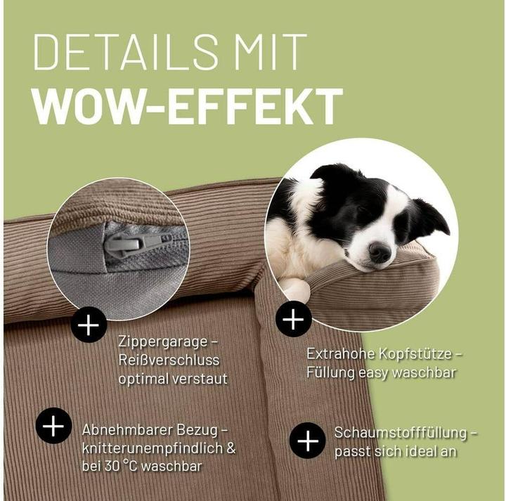Produktbild Lumaland Hundebett Indoor Cord M (Hund)