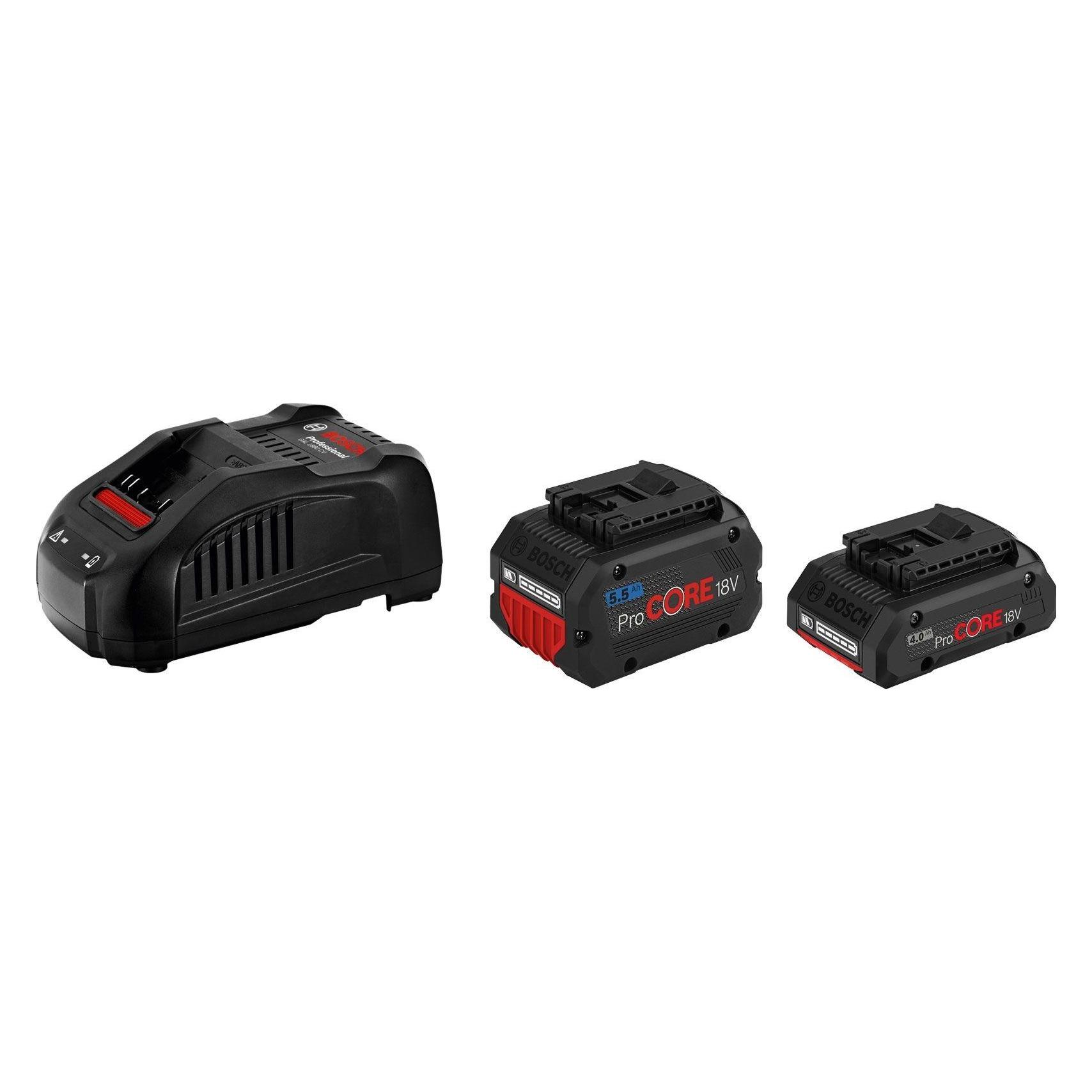 Bosch Professional, Batteria + Caricatore, Starter Kit (18 V)