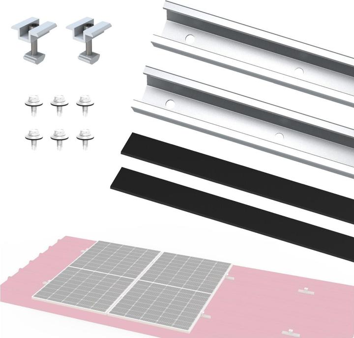 Actual product image Nuasol Solar panel bracket (Solar system mounting material)
