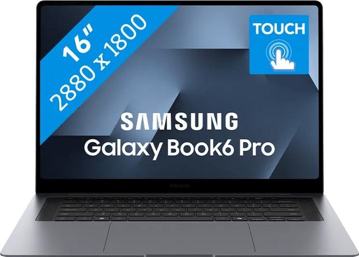Actual product image Samsung Galaxy Book6 Pro OLED Copilot+ PC (16", 1000 GB, 32 GB, DE)