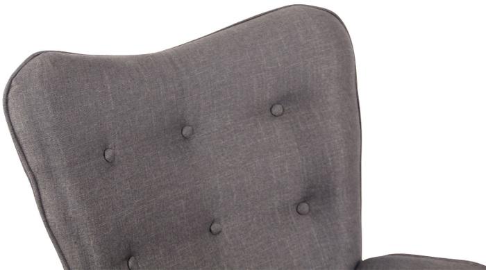 Actual product image CLP Chair Sanka Fabric, Dark Grey