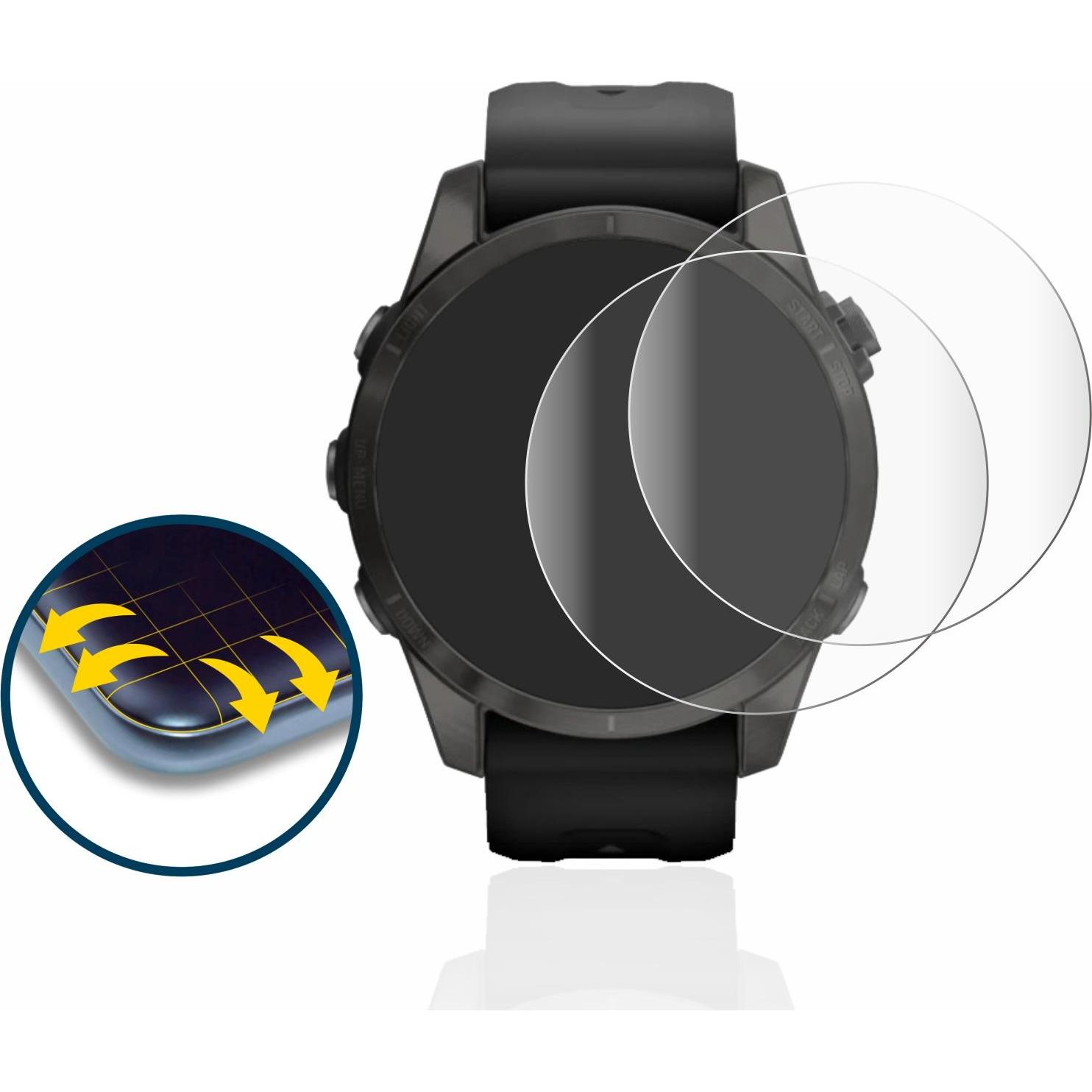 Thumbnail - BROTECT Full-Cover Displayschutz, Smartwatch Schutzfolie, Transparent