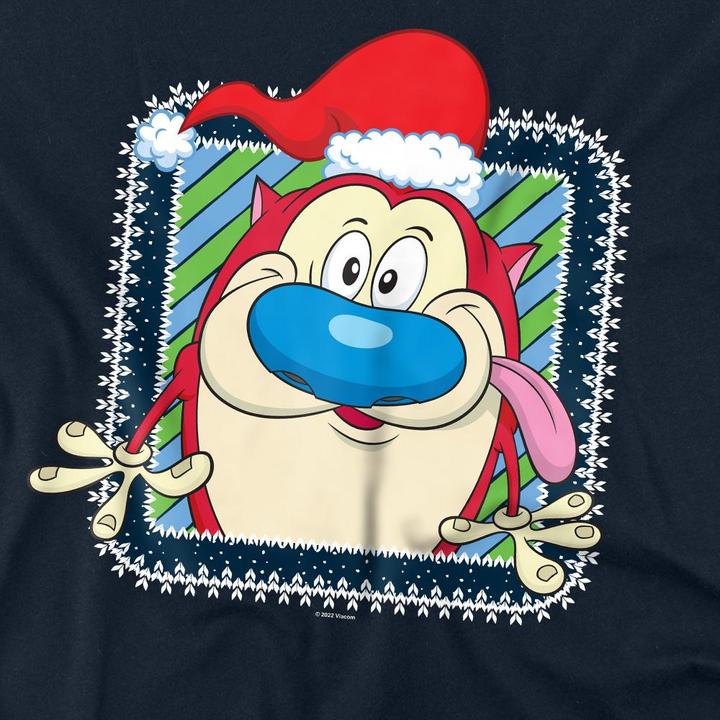Image du produit Ren & Stimpy - T-shirt FESTIVE - Adulte (L)