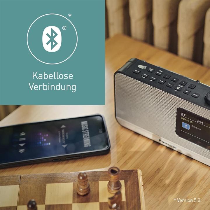 Image du produit Panasonic RF-D15EG-K (DAB+ DAB, FM, Bluetooth)