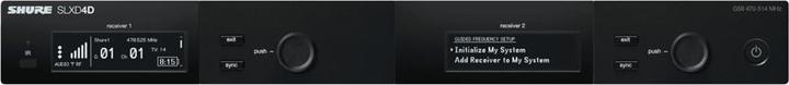 Shure SLXD4DE=-G59 - Odbiornik podwójny cyfrowy