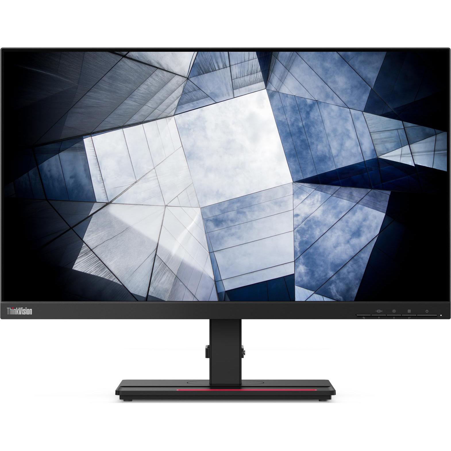 Lenovo ThinkVision P24h (2560 x 1440 Pixel, 23.80"), Monitor, Schwarz