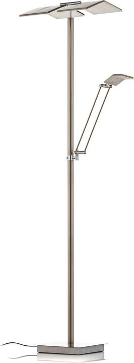 Produktbild Lucande Hadlee LED-Stehleuchte, nickel (5000 lm)