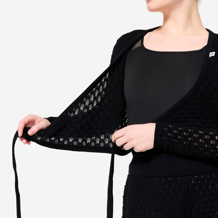 Produktbild Starever Tanz-Wickeljacke Damen - schwarz (XS)