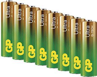 Produktbild GP Batteries GP Ultra Einmal alkalisch Batterie AA, 8-pack (8 Stk., AA)