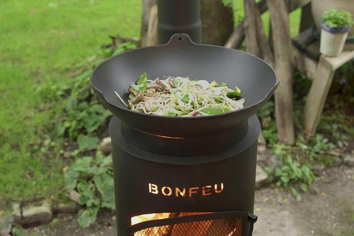 Produktbild Bonfeu BonGiano SP Gartenkamin Schwarz