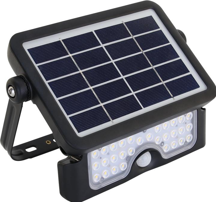 Produktbild Tracon Solar LED Flutlicht mit Bewegungsmelder (500 lm, IP65)