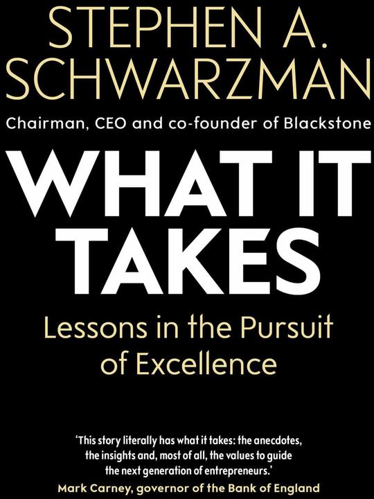 Actual product image Stephen A. Schwarzman (English, Stephen A. Schwarzman, 2019)