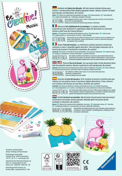 Image du produit Ravensburger Mosaïque Tropical