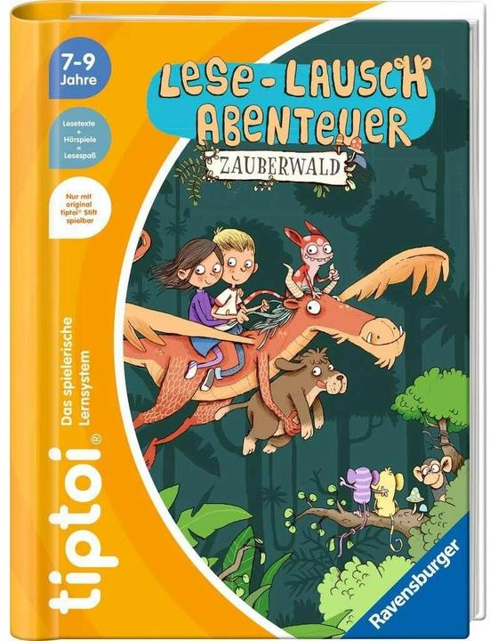 Actual product image tiptoi Lese-Lausch-Abenteuer Zauberwald (German, Annette new farmer, Nikolai Renger, 2023)