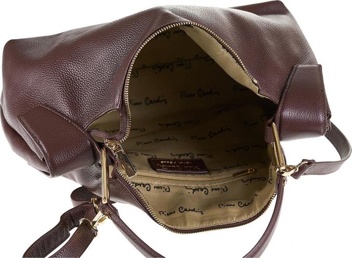 Image du produit Pierre Cardin Damen Schultertasche Made In Italy - Modell Erisma Lux - 100% Leder - 39.0 X 23.0 X 12.0 Cm