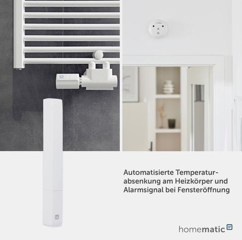 Produktbild Homematic IP Fenster-/Türkontakt plus HmIP-SWDO-PL