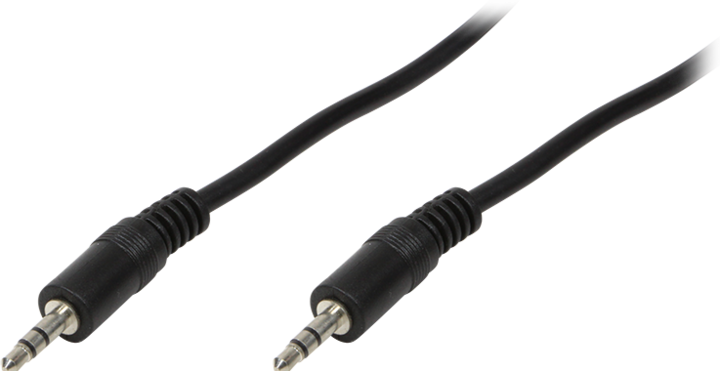 Image du produit LogiLink CA Câble de connexion (2 m, Jack 3,5 mm (AUX))