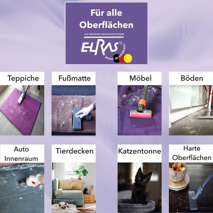 Actual product image Elras Tierhaarbürste Merlin v2