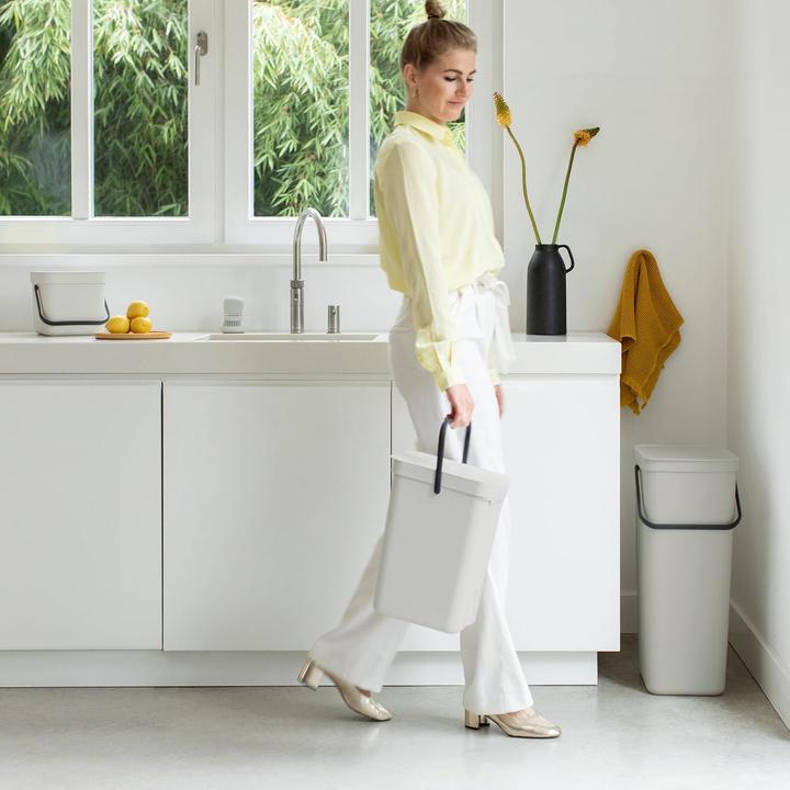 Immagine prodotto Brabantia Cestino per la raccolta differenziata Sort & Go 20 l, grigio chiaro (20 l)