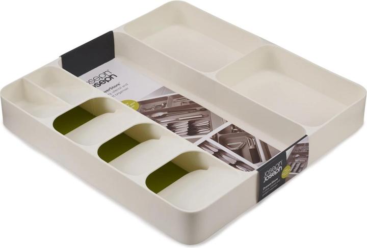 Produktbild Joseph Joseph DrawerStore Besteckeinlage, weiss/grün, 38.4x39.7x5.3cm