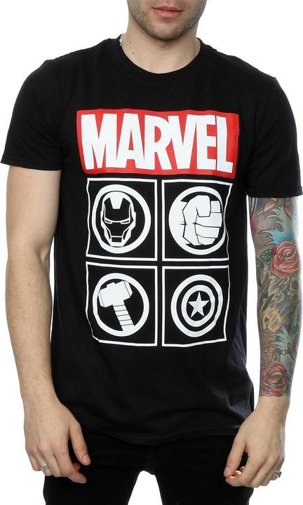 Actual product image Hasbro Mens Icons T-Shirt (XXL)