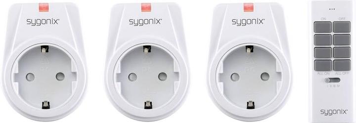 Image du produit Sygonix RSL prise de courant set adaptateur fiche Pouvoir de coupure (max.) 1000 W Portée maximale (en