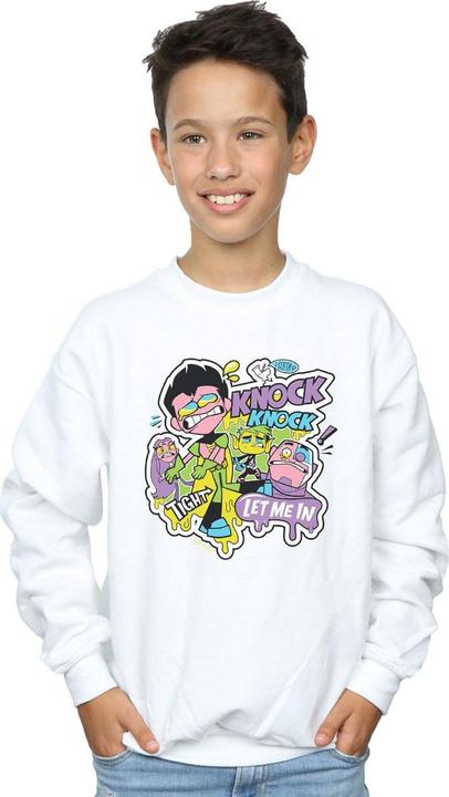 Produktbild Teen Titans Go Knock Knock Sweatshirt Jungen (128)