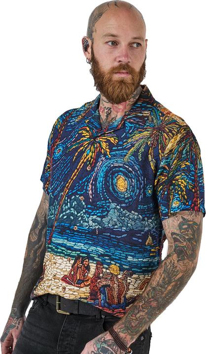 Produktbild Joe Browns Beach Mosaic Print Revere Collar Shirt (M)