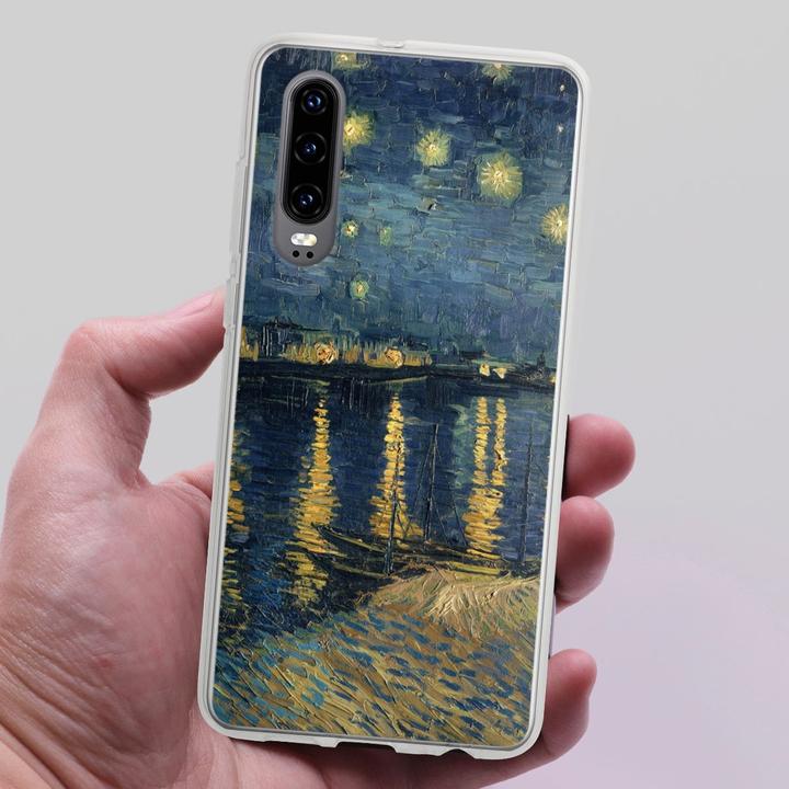 Produktbild DeinDesign Silikon Hülle für Huawei P30 Handyhülle Case Smartphone Schutzhülle Kunst Malerei Vincent Van Gogh (Huawei P30)