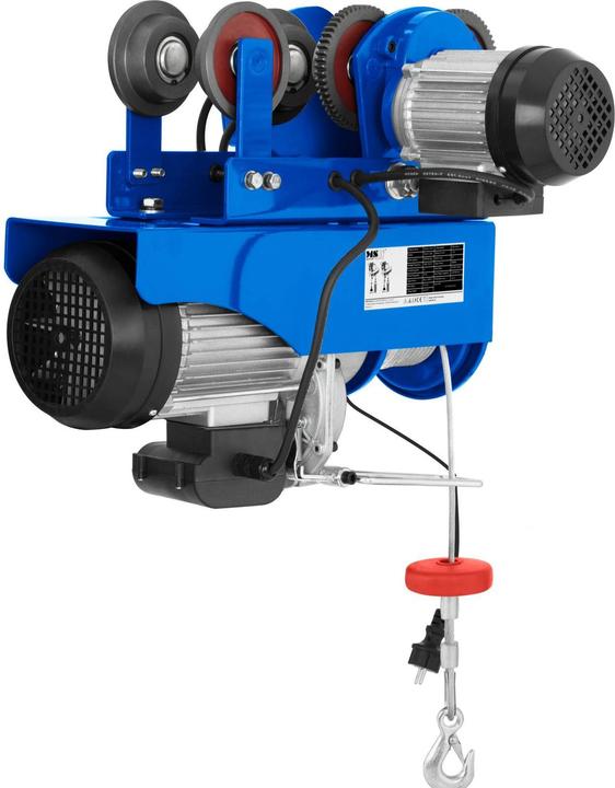 Produktbild MSW Seilzug Elektrische Laufkatze Kran Winde Seilwinde Seilhebezug 990Kg Procat 1200