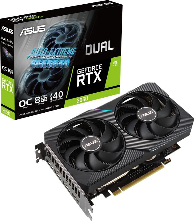Produktbild ASUS Dual GeForce RTX 3050 OC Edition (8 GB)