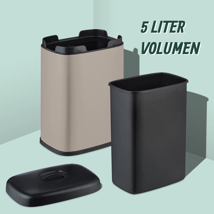 Actual product image Relaxdays waste bin (5 l)