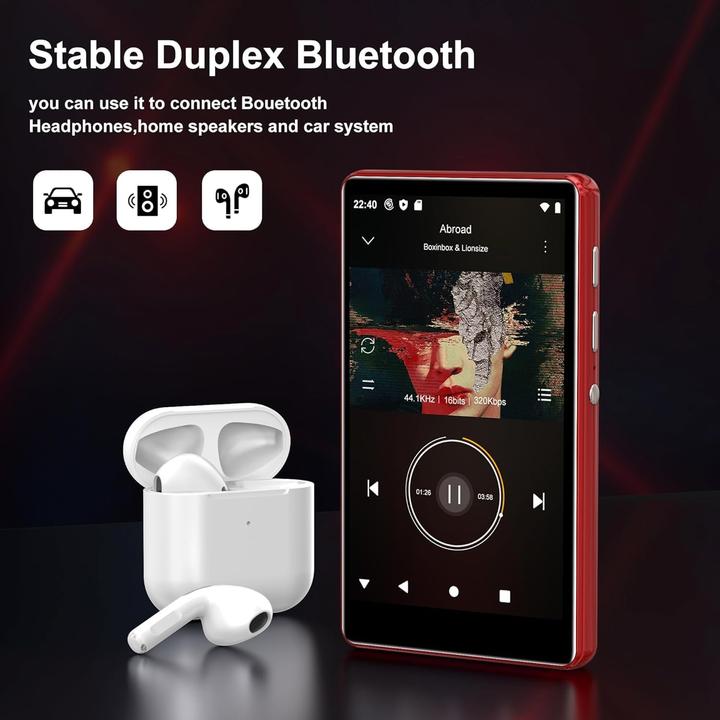 Actual product image Swofy MP3-Player mit Bluetooth & WiFi (64 GB)