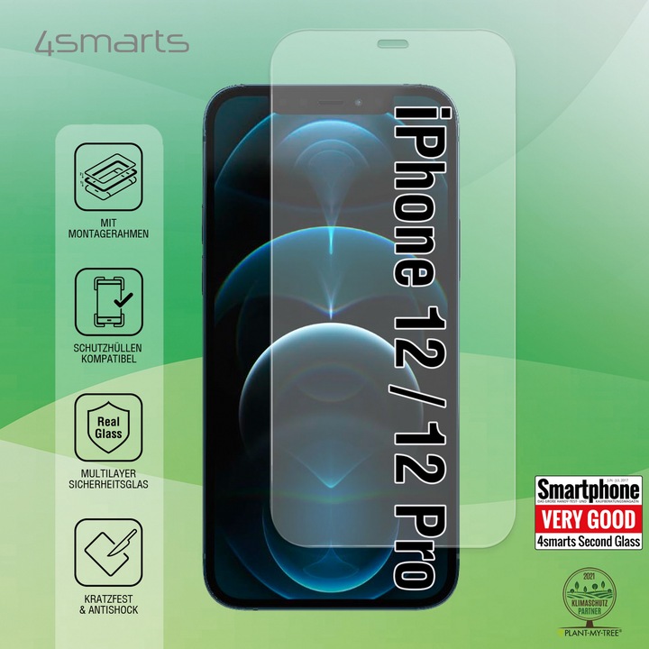 Produktbild 4smarts X-Pro Clear Glass (1 Stück)
