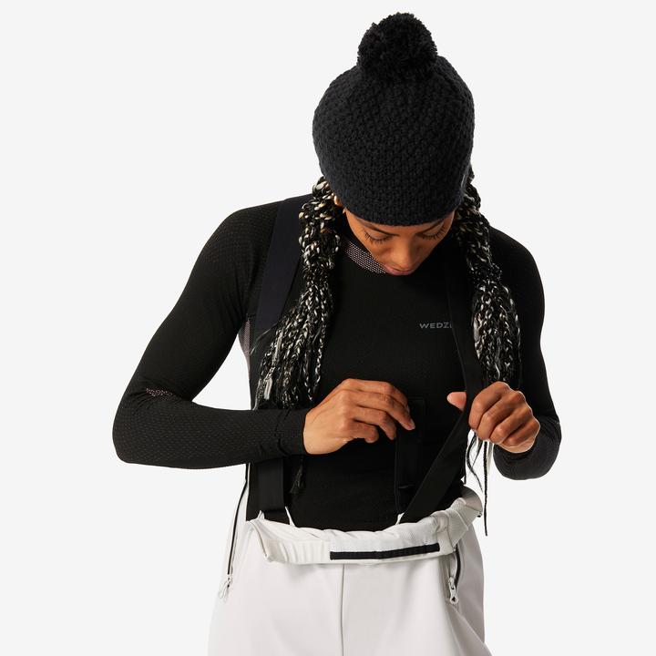 Immagine prodotto Wedze Pantaloni da sci da donna caldi e aderenti - 500 beige (48)