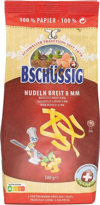 Bschüssig Nouilles larges (500 g)