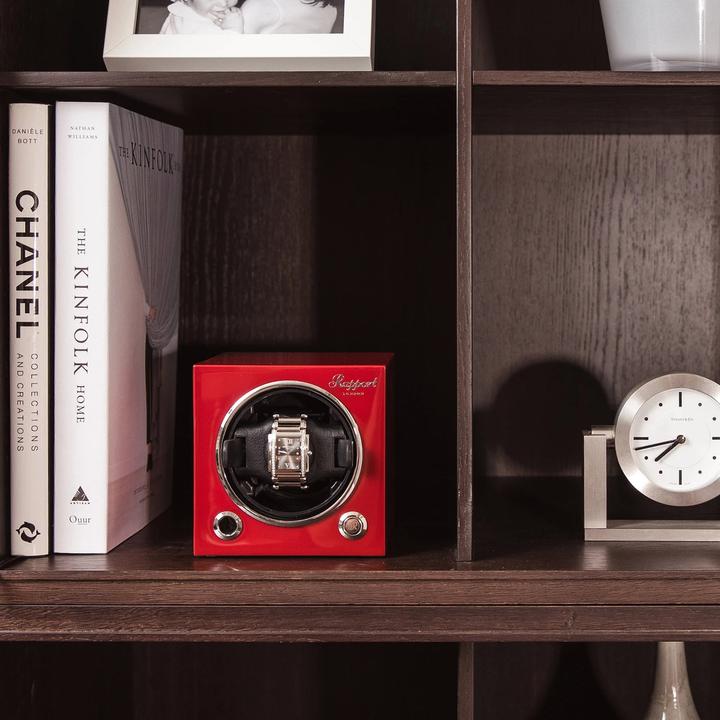 Produktbild Rapport London Evo Single Watch Winder MKIII Crimson Red (1x)