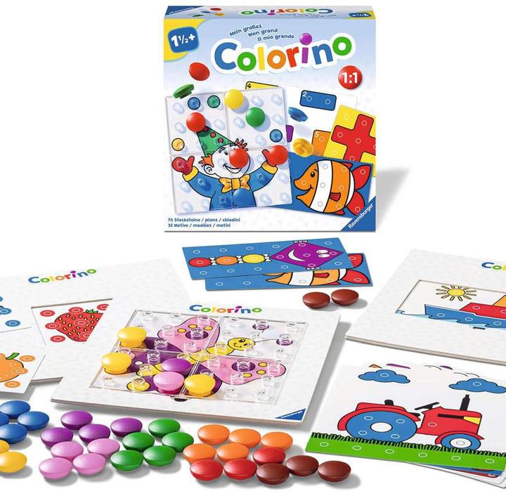 Actual product image Ravensburger My Great Colorino (French, German, Italian, 1.50 - 8.25 years)