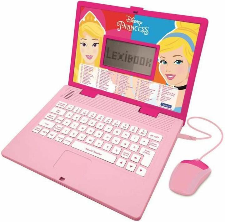 Actual product image Lexibook Disney Princess Learning Computer - Bilingual Educational Laptop - 124 Activities FR/EN (French, English)