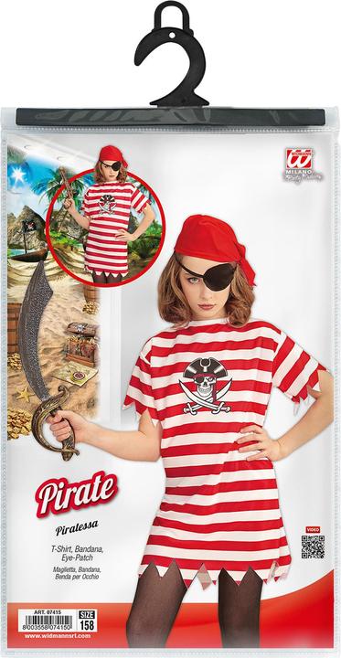 Produktbild Widmann Pirate Mädchen (152)