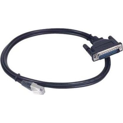 Moxa CBL-RJ45SM25-150 - Cavo seriale da RJ45 a DB25 a 8 pin con schermatura, 1,5 m (1.50 m), Cavo di interfaccia