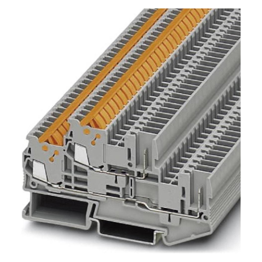 Phoenix Contact Double Level Terminal Block, Elektronikzubehör + Gehäuse, Grau