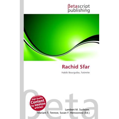 Rachid Sfar, Fachbücher